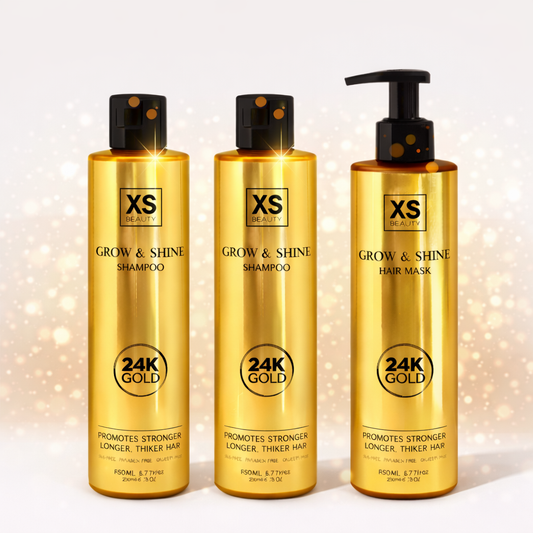 XS beauty комплект шампоани и маска против косопад за растеж на косата